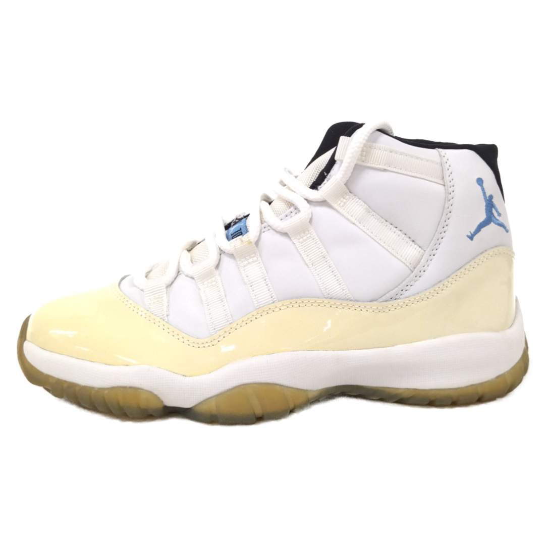 NIKE(ナイキ)のNIKE ナイキ 【鑑賞用 2001年製】AIR JORDAN 11 RETR エア ジョーダン 11 レトロ ハイカットスニーカー ホワイト/コロンビアブルー US8.5/26.5cm 136046-142 メンズの靴/シューズ(スニーカー)の商品写真