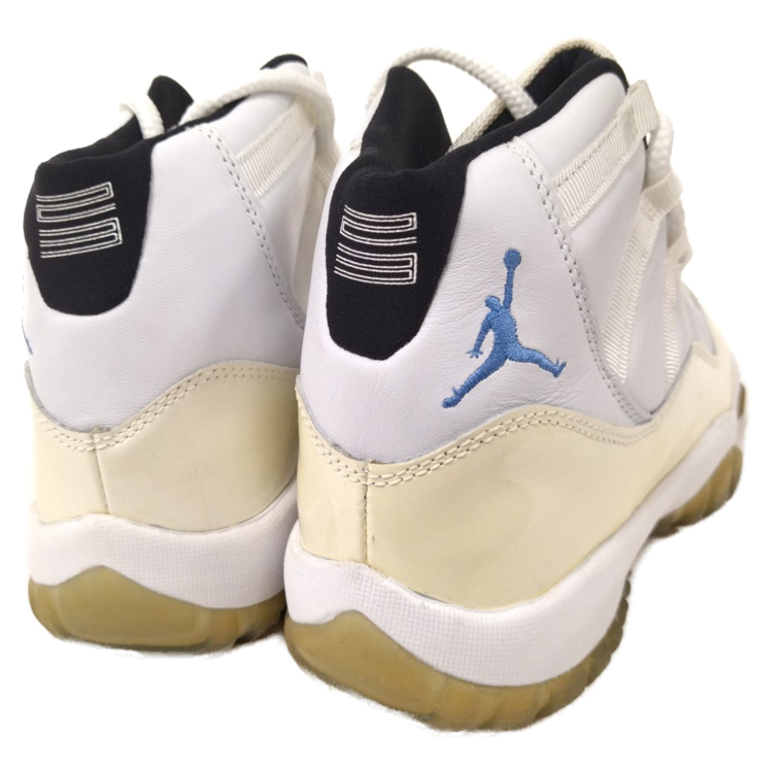 NIKE(ナイキ)のNIKE ナイキ 【鑑賞用 2001年製】AIR JORDAN 11 RETR エア ジョーダン 11 レトロ ハイカットスニーカー ホワイト/コロンビアブルー US8.5/26.5cm 136046-142 メンズの靴/シューズ(スニーカー)の商品写真