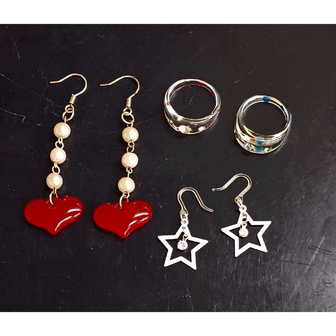 ピアス💍リング💗おまとめセット レディースのアクセサリー(ピアス)の商品写真