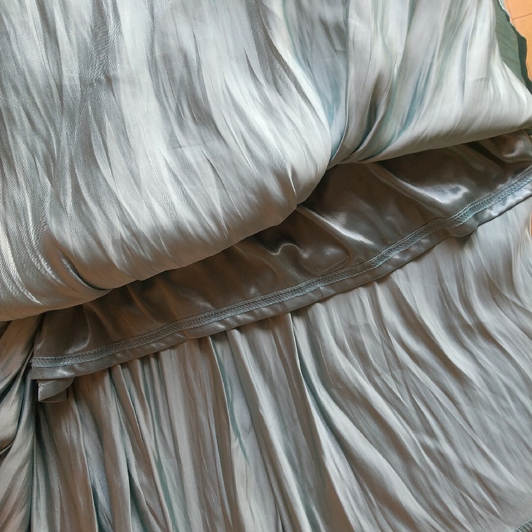 marpione　ロングスカート　ライトグリーン　M レディースのスカート(ロングスカート)の商品写真