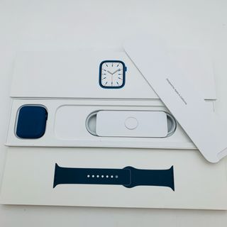 アップル(Apple)のApple Watch7 45mm アルミニウムGPS+セルラー(腕時計(アナログ))