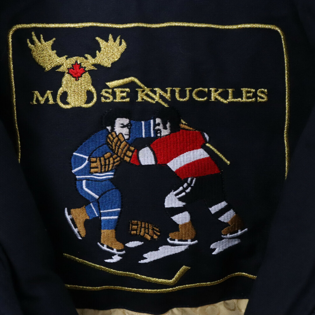 MOOSE KNUCKLES ムースナックルズ スターリング パーカーコート フード付きダウンジャケット ブラック M-69836 メンズのジャケット/アウター(ダウンジャケット)の商品写真