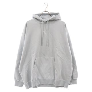 ウィンダンシー(WIND AND SEA)のWIND AND SEA ウィンダンシー Pigment-Dye PullOver Hoodie フロントロゴ刺繍 プルオーバーパーカー ブルー WDS-21S-TPS-01(パーカー)