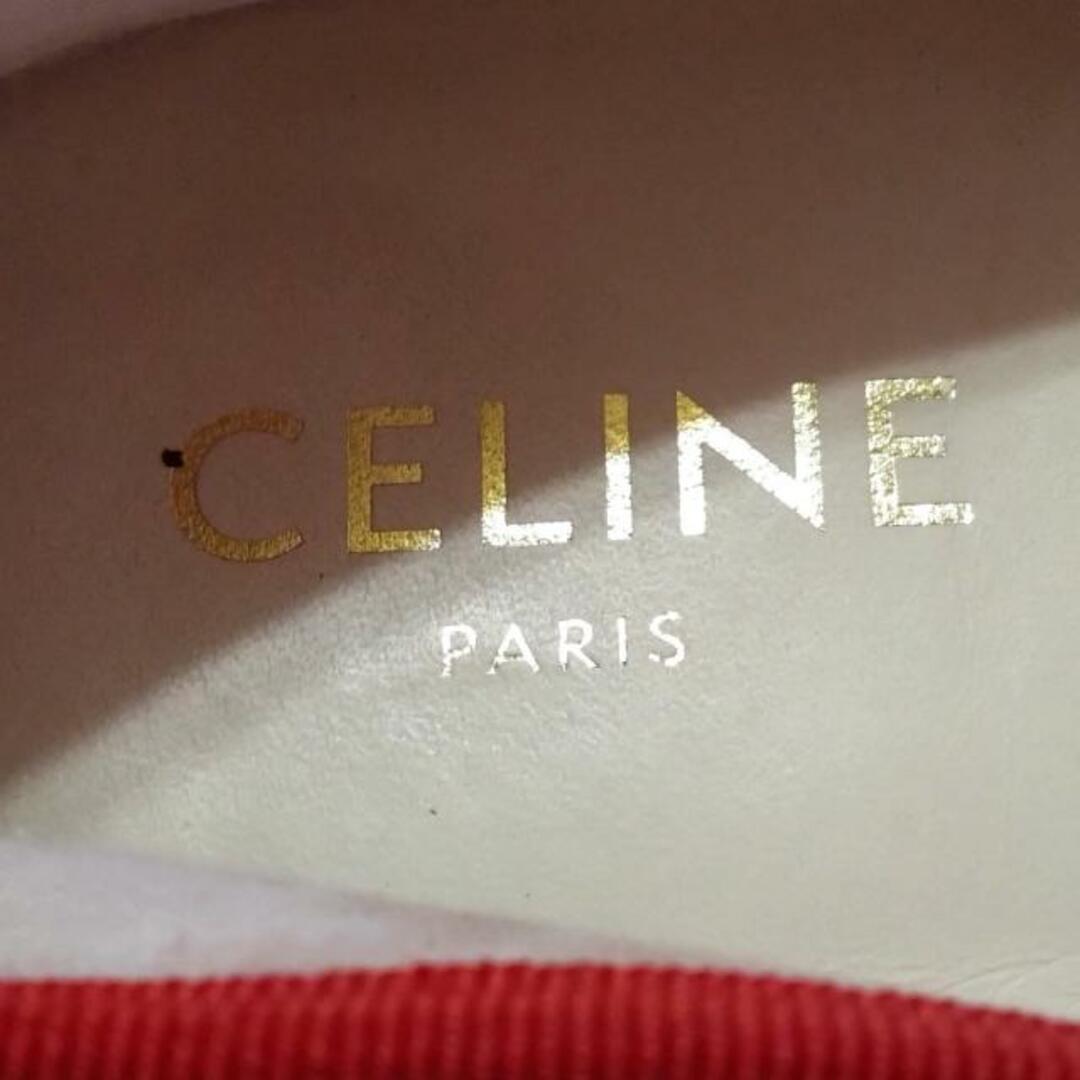 celine(セリーヌ)のCELINE(セリーヌ) フラットシューズ 37 レディース - レッド レザー レディースの靴/シューズ(その他)の商品写真