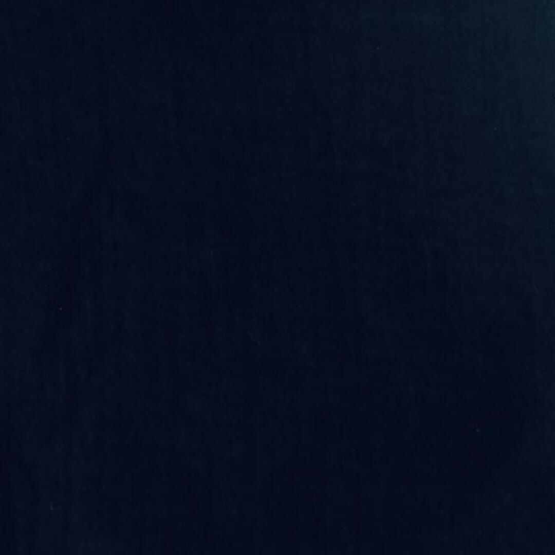 mizuiro  ind(ミズイロインド) ワンピース レディース - ダークネイビー クルーネック/半袖/ひざ丈/変形デザイン 綿 レディースのワンピース(その他)の商品写真