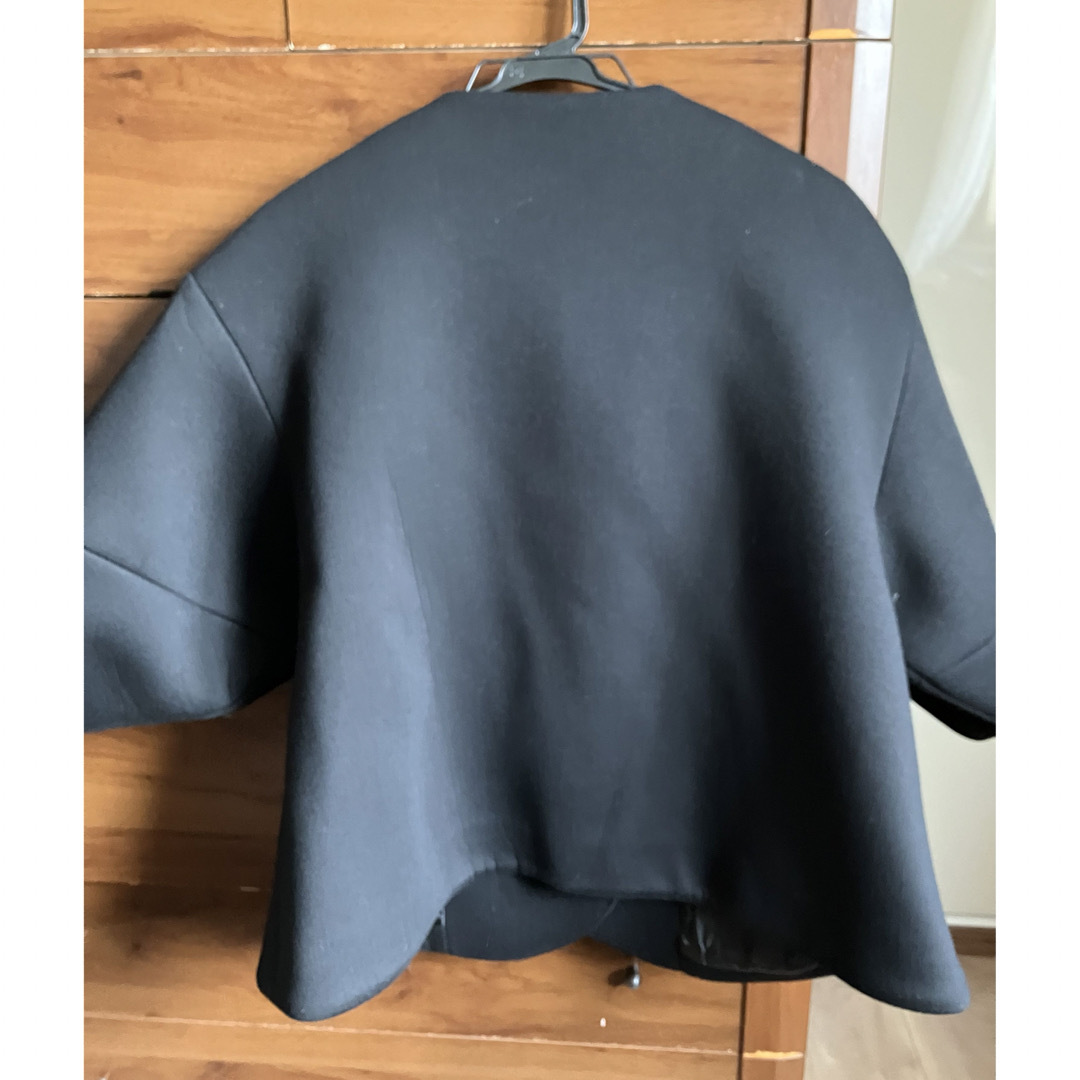 eLLa ボンディングジャケット レディースのジャケット/アウター(ノーカラージャケット)の商品写真
