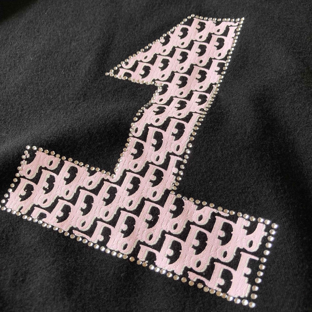 Christian Dior(クリスチャンディオール)のクリスチャンディオール ジャドール ラインストーン ロゴ カットソー ロンT レディースのトップス(Tシャツ(長袖/七分))の商品写真