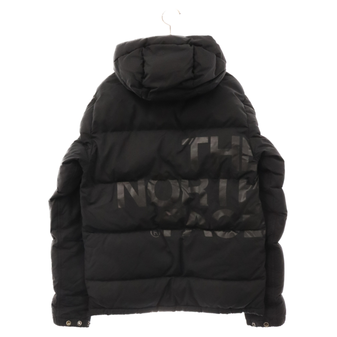 JUNYA WATANABE COMME des GARCONS(ジュンヤワタナベコムデギャルソン)のJUNYA WATANABE COMME des GARCONS ジュンヤワタナベ コムデギャルソン ×THE NORTH FACE ×ザノースフェイス ダウンジャケット ロゴプリント ブラック NF0A3KEK メンズのジャケット/アウター(ダウンジャケット)の商品写真