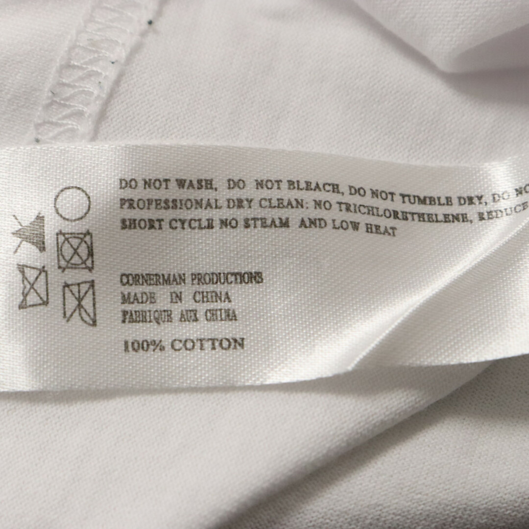 STAMPD スタンプド フロントプリント クルーネック半袖Tシャツ カットソー ホワイト SLA-M1912TE メンズのトップス(Tシャツ/カットソー(半袖/袖なし))の商品写真