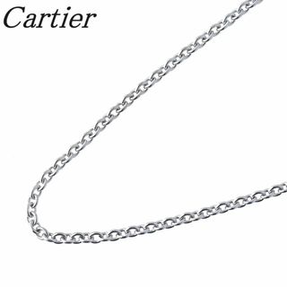 カルティエ(Cartier)のカルティエ フォルサチェーン ネックレス 42cm 750WG 保証書(2004年) 新品仕上げ済 Cartier【15851】(ネックレス)