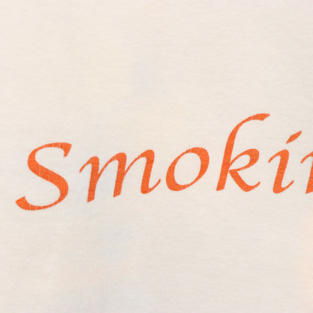 FR2 エフアールツー Smoking Kills バックプリント クルーネック半袖Tシャツ カットソー ホワイト メンズのトップス(Tシャツ/カットソー(半袖/袖なし))の商品写真