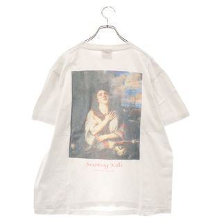 FR2 エフアールツー Smoking Kills バックプリント クルーネック半袖Tシャツ カットソー ホワイト(Tシャツ/カットソー(半袖/袖なし))