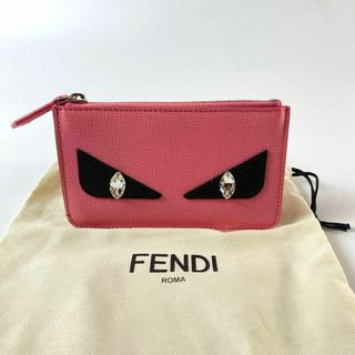 フェンディ(FENDI)の美品 フェンディ FENDI モンスター パスケース コインケース(コインケース)