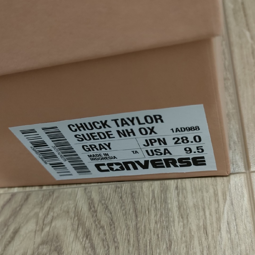 CONVERSE(コンバース)のCONVERSE CHUCK TAYLOR SUEDE NH OX 28 新品 メンズの靴/シューズ(スニーカー)の商品写真