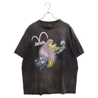 SAINTMICHAEL セントマイケル 24SS MUU SAINT SEIYA TEE BLACK SM-YS8-0000-C27 セイントセイヤ ムー クルーネック半袖Tシャツ ブラック(Tシャツ/カットソー(半袖/袖なし))