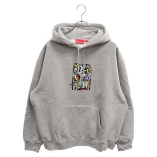 シュプリーム(Supreme)のSUPREME シュプリーム 23AW Neil Blender Mosaic Hooded Sweatshirt ニール ブレンダー モザイク フーディー スウェット プルオーバーパーカー グレー(パーカー)