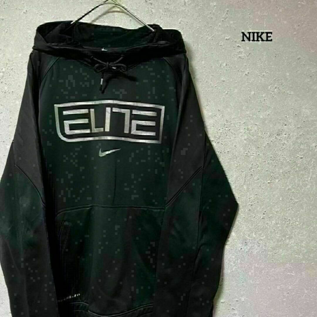 NIKE(ナイキ)のNIKE ナイキ パーカー プルオーバー プリント エリート ドライフィット M メンズのトップス(パーカー)の商品写真