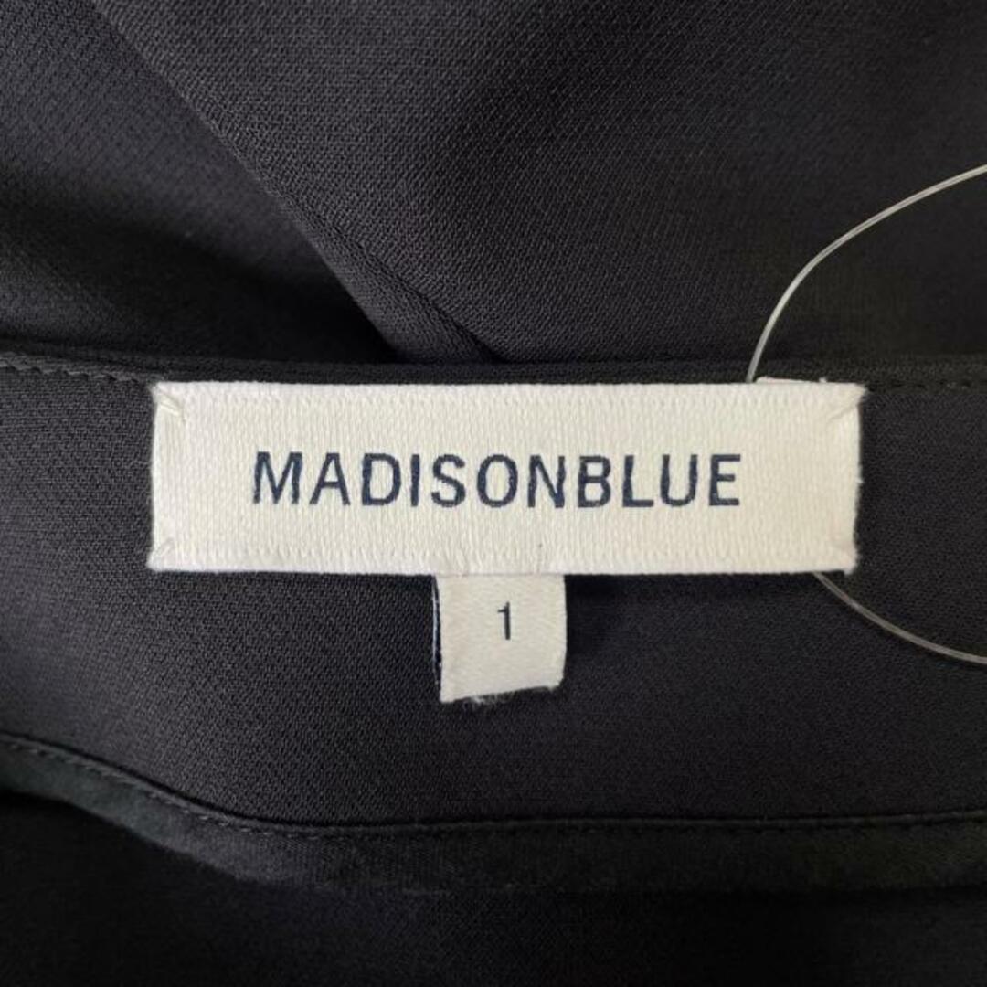 MADISONBLUE(マディソンブルー)のMADISON BLUE(マディソンブルー) ワンピース サイズ1 S レディース美品  Vネック 黒 レディースのワンピース(その他)の商品写真