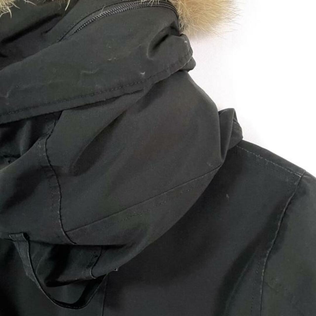 CANADA GOOSE(カナダグース)のCANADA GOOSE(カナダグース) ダウンコート サイズS レディース 2600JL 黒 冬物/ファー着脱可 レディースのジャケット/アウター(ダウンコート)の商品写真
