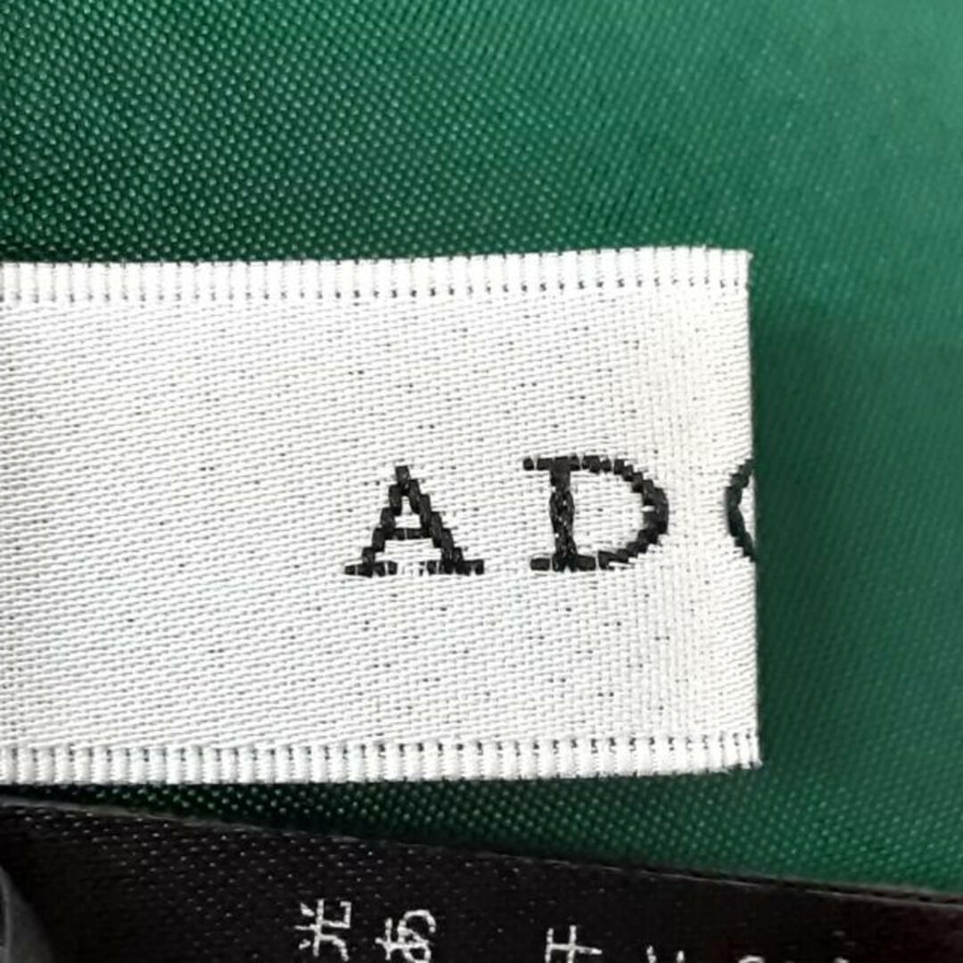 ADORE(アドーア)のADORE(アドーア) ワンピース サイズ36 S レディース美品  - グリーン クルーネック/長袖/ロング/レース レディースのワンピース(その他)の商品写真