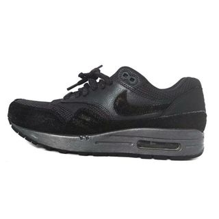 ナイキ(NIKE)のNIKE(ナイキ) スニーカー 26 メンズ エア マックス1 プレミアム 454746-007 ダークグレー×黒 ラメ 合皮×化学繊維×スエード(スニーカー)