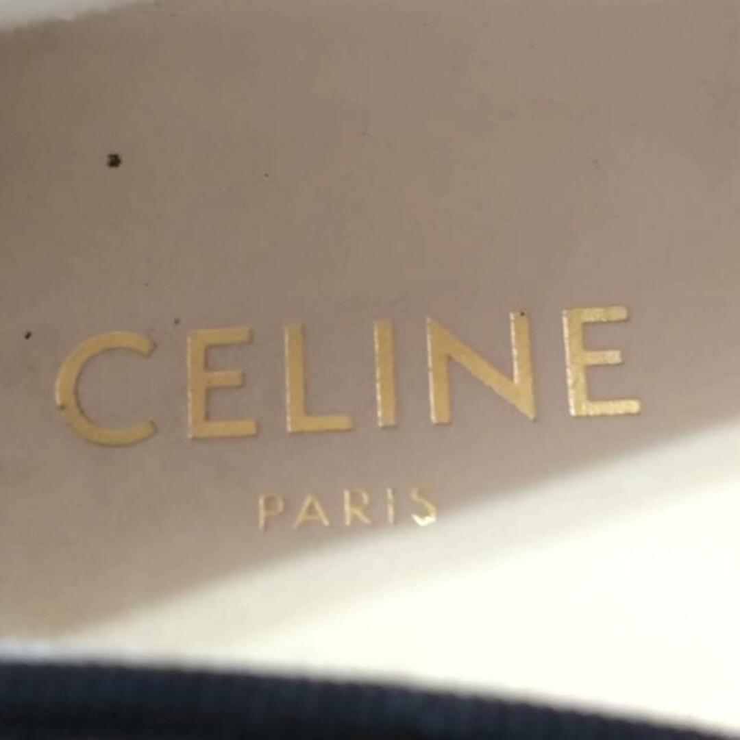 celine(セリーヌ)のCELINE(セリーヌ) フラットシューズ 37 レディース - 黒 グリッター×化学繊維 レディースの靴/シューズ(その他)の商品写真