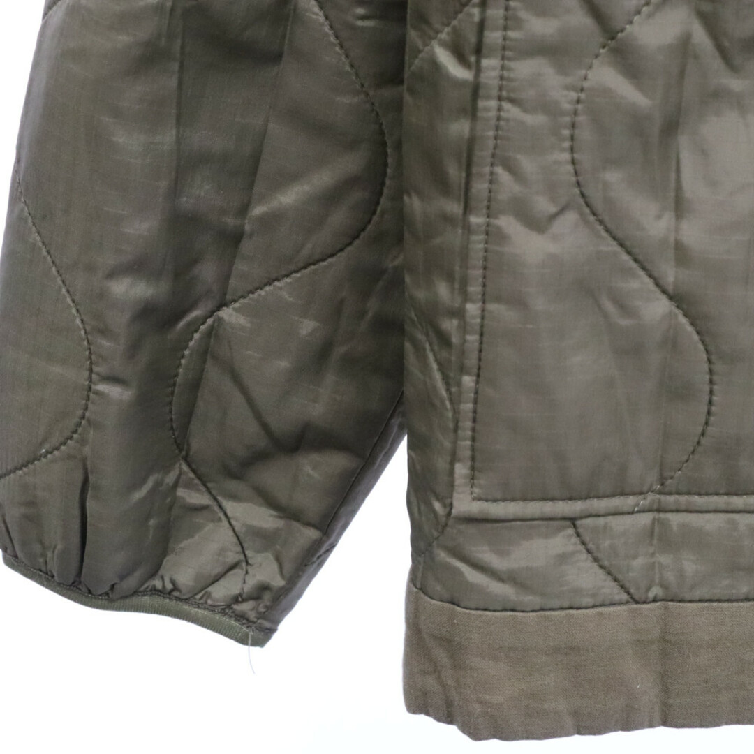 W)taps(ダブルタップス)のWTAPS ダブルタップス 15AW LINER JK JACKET NYLON RIPSTOP リップストップナイロン ライナージャケット カーキ 152GWDT-JKM08 メンズのジャケット/アウター(フライトジャケット)の商品写真