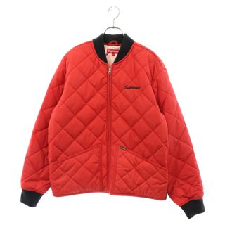 シュプリーム(Supreme)のSUPREME シュプリーム 19AW dead prez Quilted Work Jacket デッド プレズ キルティング ワークジャケットアウターブルゾン レッド(ブルゾン)