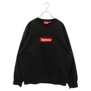 シュプリーム(Supreme)のSUPREME シュプリーム 22AW BOX LOGO CREW ボックスロゴ クルーネック プルオーバースウェットトレーナー ブラック(スウェット)