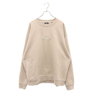 KITH キス Cyber Monday Crewneck Cyclone サイバーマンデー クルーネックスウェットトレーナー ベージュ KHM030147(スウェット)