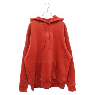 KITH キス Cyber Monday Hoodie ボックスロゴプルオーバー レッド(パーカー)