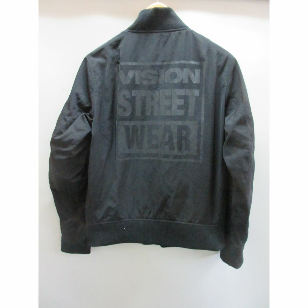 VISION STREET MA-1 BK L メンズのジャケット/アウター(ナイロンジャケット)の商品写真