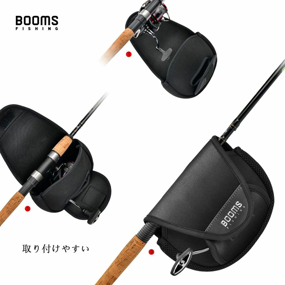 色:MサイズBooms Fishing RC2 リールカバー スピニングリー その他のその他(その他)の商品写真