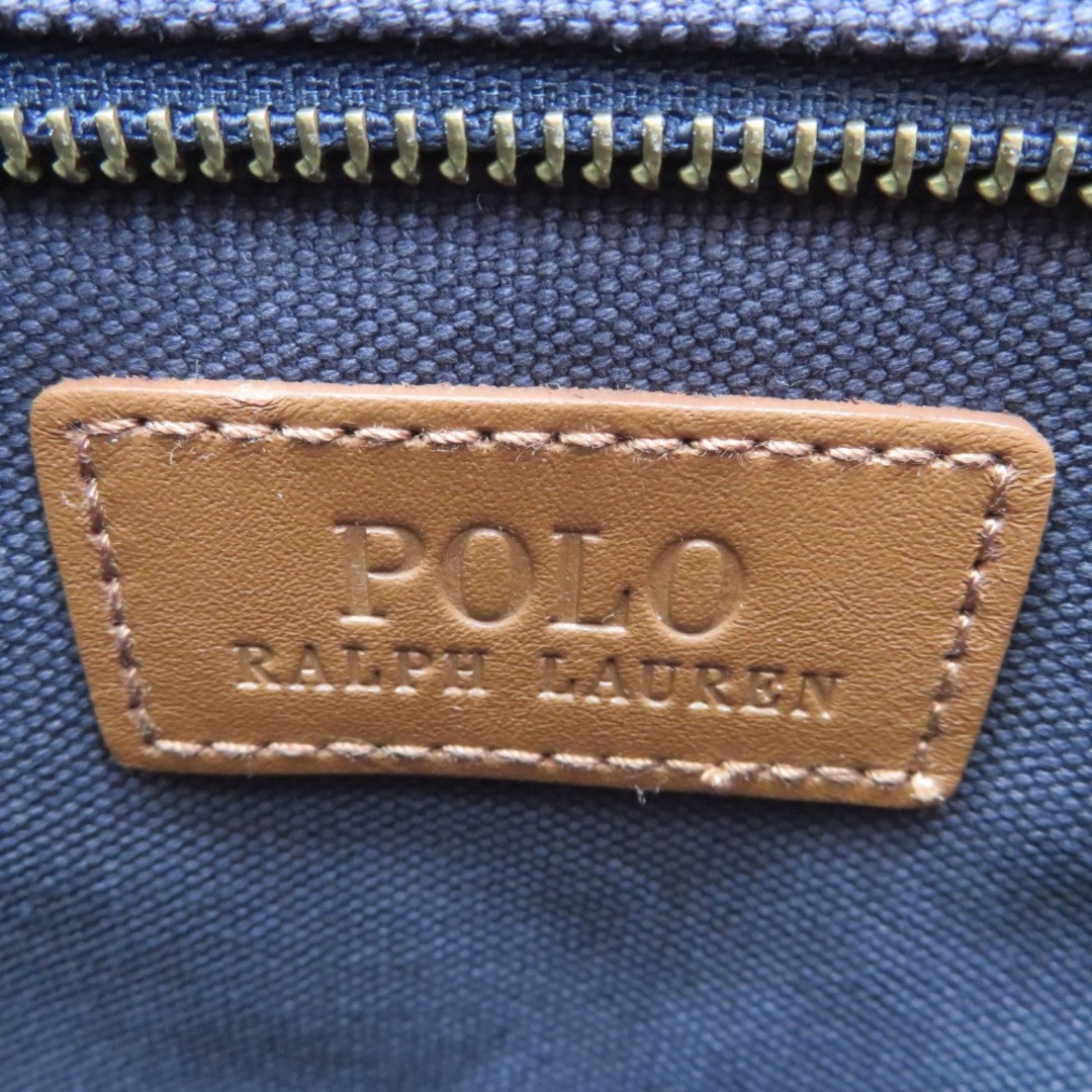 POLO RALPH LAUREN(ポロラルフローレン)のPOLO RalphLauren キャンバス トートバッグ ネイビー レディースのバッグ(トートバッグ)の商品写真