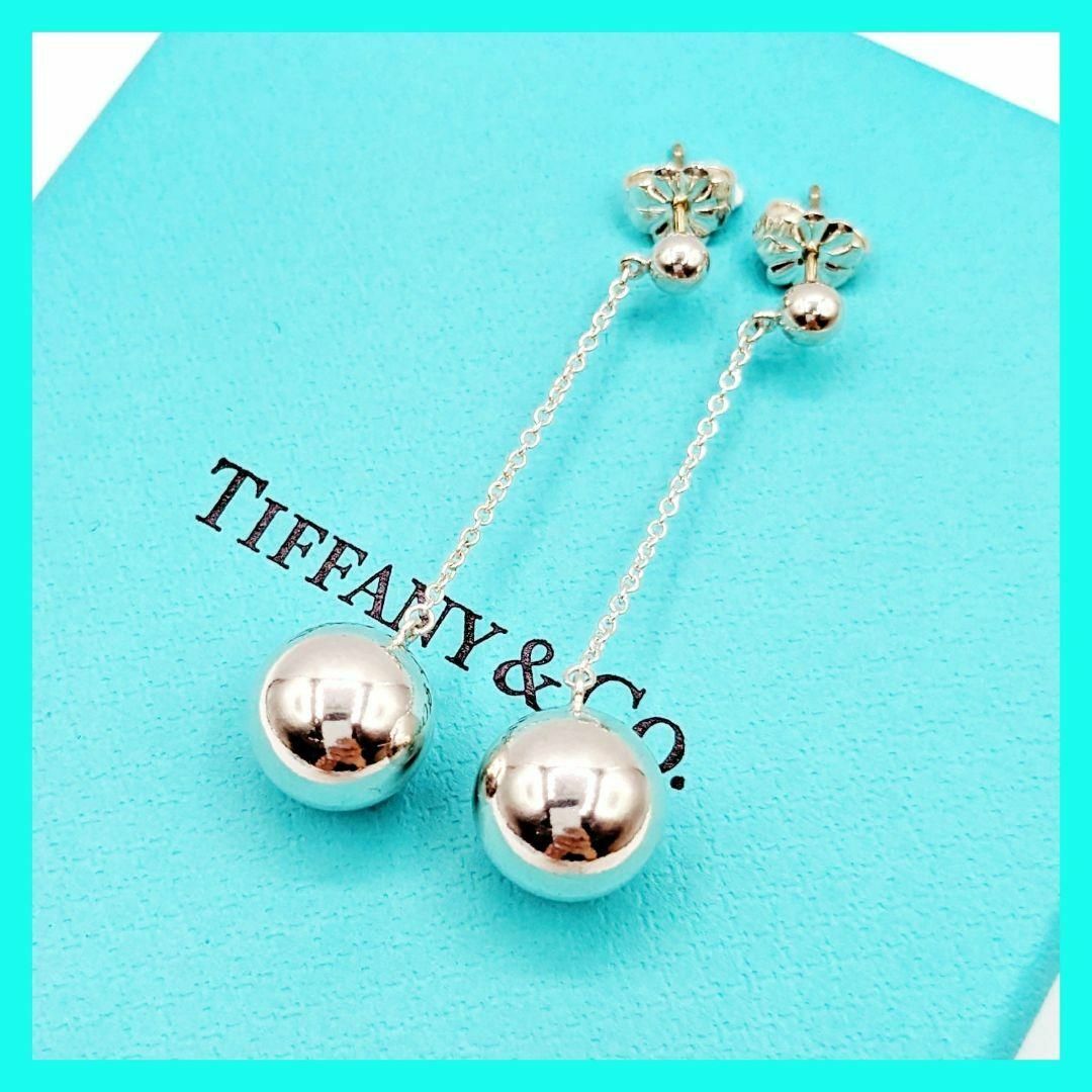 Tiffany & Co.(ティファニー)のティファニー ボール ドロップ ピアス ハードウェア 925 チェーン シルバー レディースのアクセサリー(ピアス)の商品写真