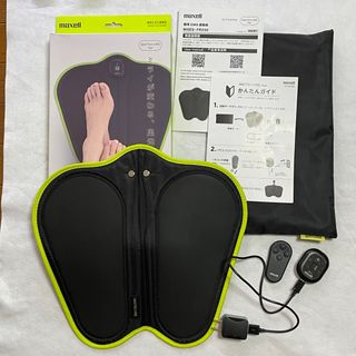 マクセル(maxell)のマクセル 脚用EMS運動器 もてケアFOOT MXES-FR230LBK(その他)