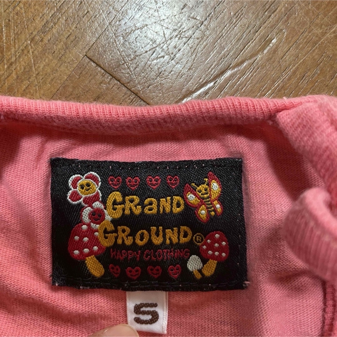 GrandGround(グラグラ)のグラグラ　キャミソール　110〜115 キッズ/ベビー/マタニティのキッズ服女の子用(90cm~)(Tシャツ/カットソー)の商品写真