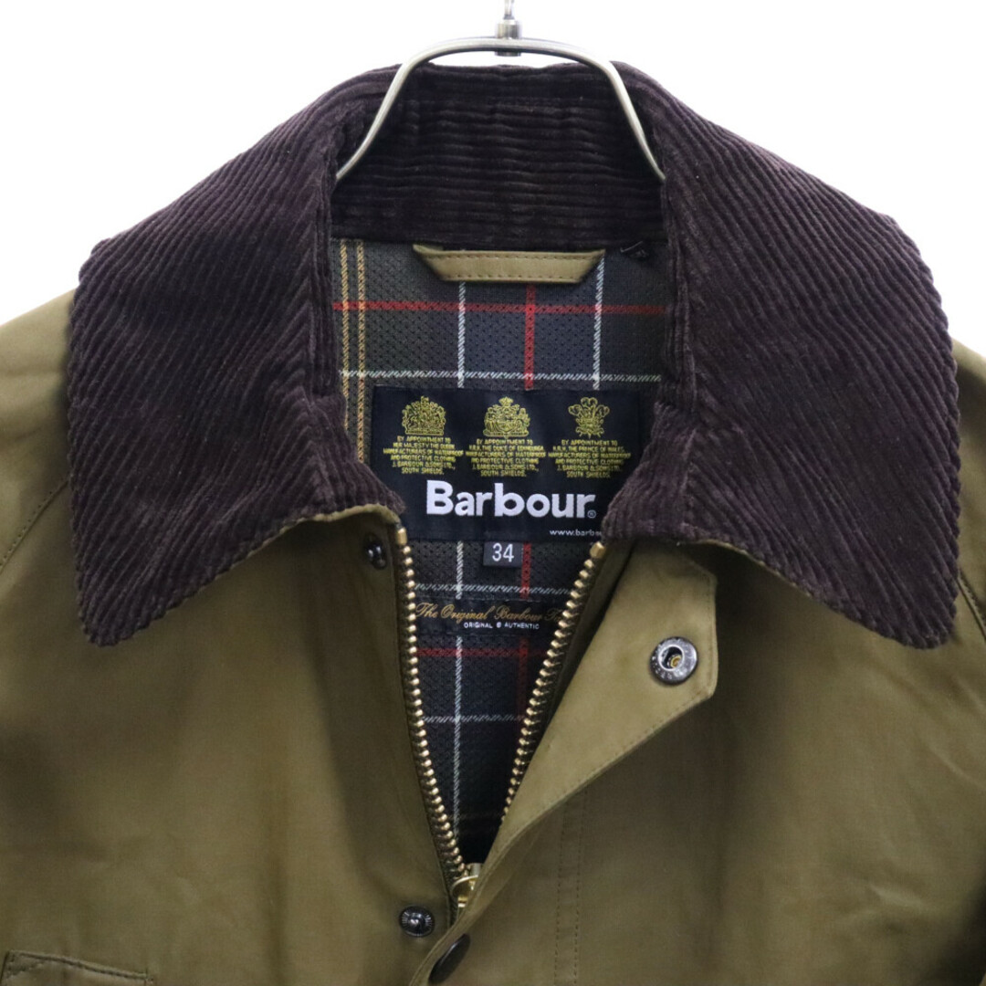 Barbour(バーブァー)のBarbour バブアー BEDALE SL ビデイル ジップアップ カーコートジャケット カーキ 2101052 メンズのジャケット/アウター(フライトジャケット)の商品写真