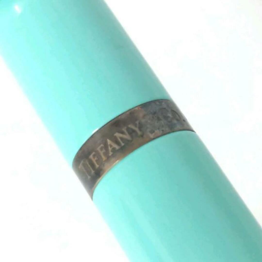 Tiffany & Co.(ティファニー)のTIFFANY&Co.(ティファニー) ボールペン クラシックT ティファニーブルー×シルバー インクあり(黒) 金属素材 インテリア/住まい/日用品の文房具(ペン/マーカー)の商品写真