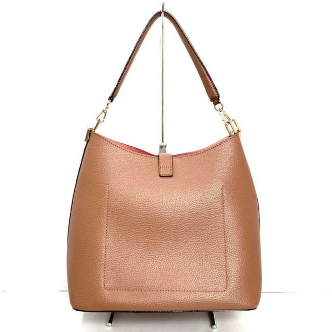 kate spade new york(ケイトスペードニューヨーク)のKate spade(ケイトスペード) ハンドバッグ PXRU7058 ピンク レザー レディースのバッグ(ハンドバッグ)の商品写真