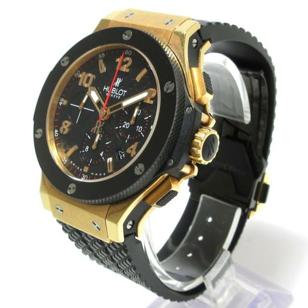 HUBLOT(ウブロ)のHUBLOT(ウブロ) 腕時計 ビッグバン 301.PB.131.RX メンズ K18PG×ラバーベルト/裏スケ/クロノグラフ 黒 メンズの時計(その他)の商品写真