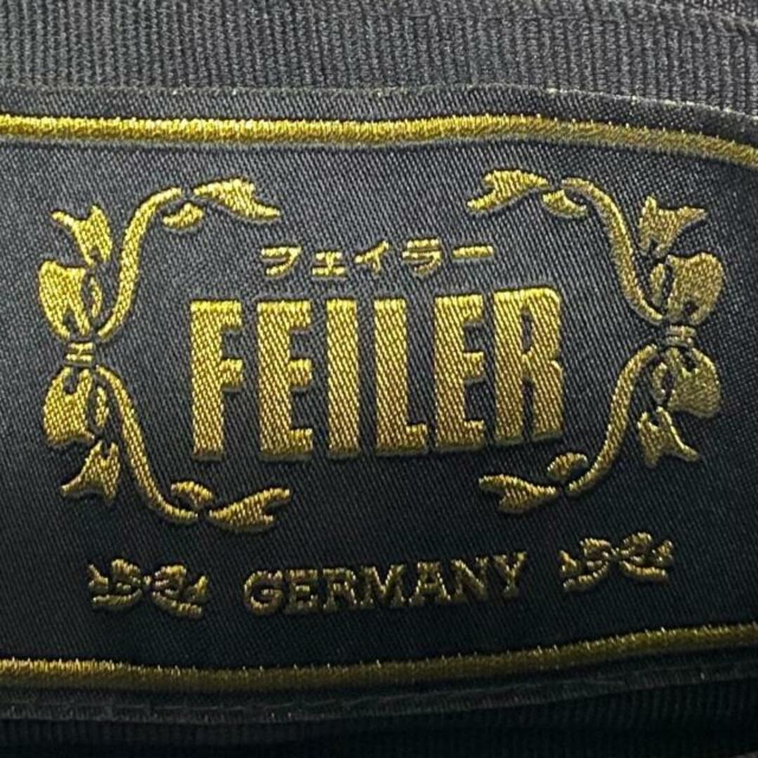 FEILER(フェイラー)のFEILER(フェイラー) ハンドバッグ - 黒×ピンク×マルチ フラワー パイル×レザー レディースのバッグ(ハンドバッグ)の商品写真