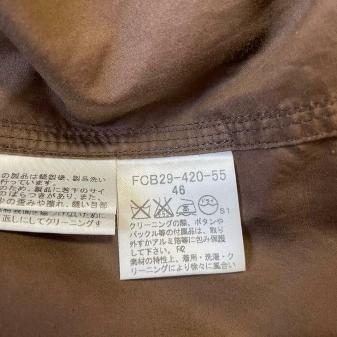 Burberry LONDON(バーバリーロンドン) 長袖シャツ サイズ46 XL メンズ ダークブラウン メンズのトップス(シャツ)の商品写真