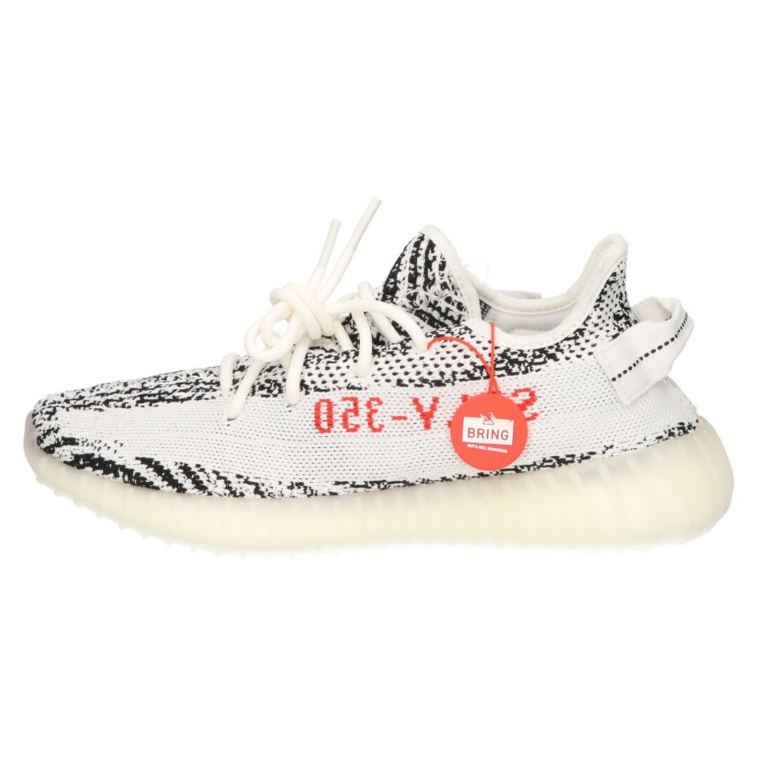 adidas(アディダス)のadidas アディダス YEEZY BOOST 350 V2 ZEBRA CP9654 イージーブースト 350 V2 ゼブラ ローカットスニーカー シューズ ホワイト/ブラック US7.5/25.5cm メンズの靴/シューズ(スニーカー)の商品写真