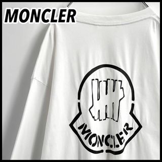 モンクレール(MONCLER)の【入手困難】希少XL モンクレール　アンディーフィテッドバックロゴ　ロンTシャツ(Tシャツ/カットソー(七分/長袖))