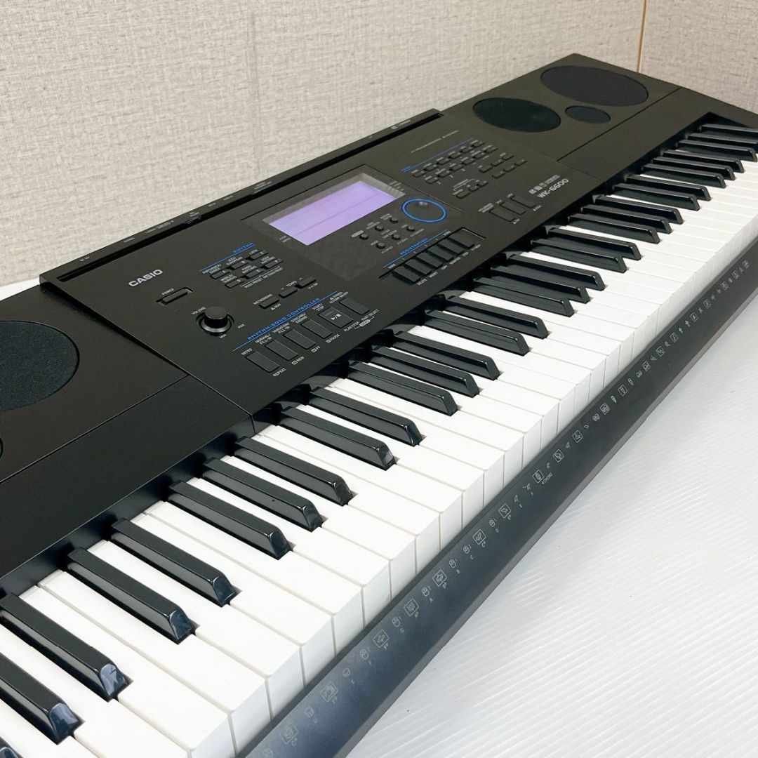 CASIO カシオ キーボード WK-6600 2016年製 76鍵盤 楽器の鍵盤楽器(キーボード/シンセサイザー)の商品写真