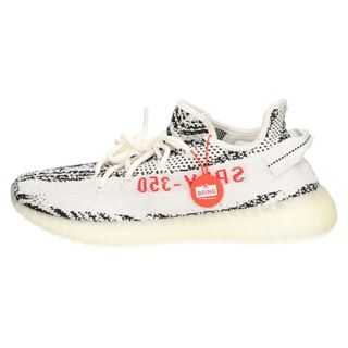 アディダス(adidas)のadidas アディダス YEEZY BOOST 350 V2 ZEBRA イージーブースト 350 V2 ゼブラ ローカットスニーカー ホワイト/ブラック US10.5/28.5cm CP9654(スニーカー)