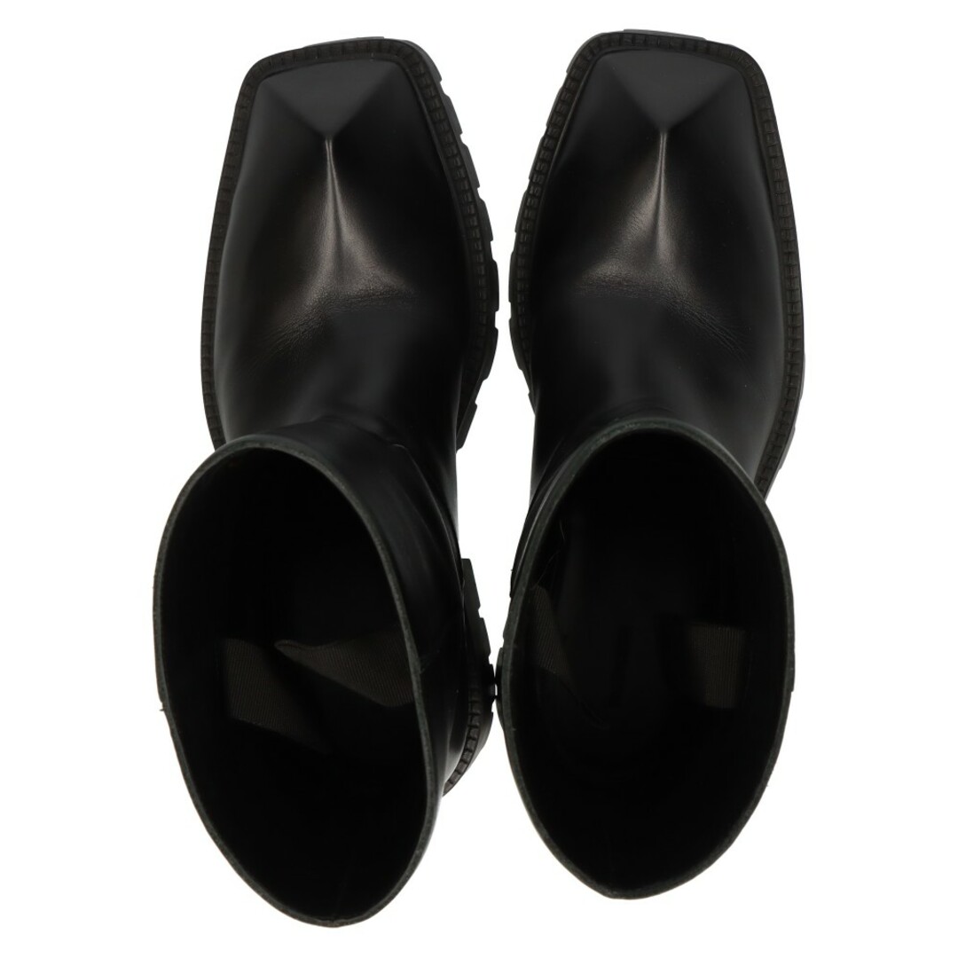 Balenciaga(バレンシアガ)のBALENCIAGA バレンシアガ Rhino Boots カーフスキン レザーブーツ 763684 WBB50 1000 ブラック メンズの靴/シューズ(ブーツ)の商品写真