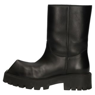 BALENCIAGA バレンシアガ Rhino Boots カーフスキン レザーブーツ 763684 WBB50 1000 ブラック