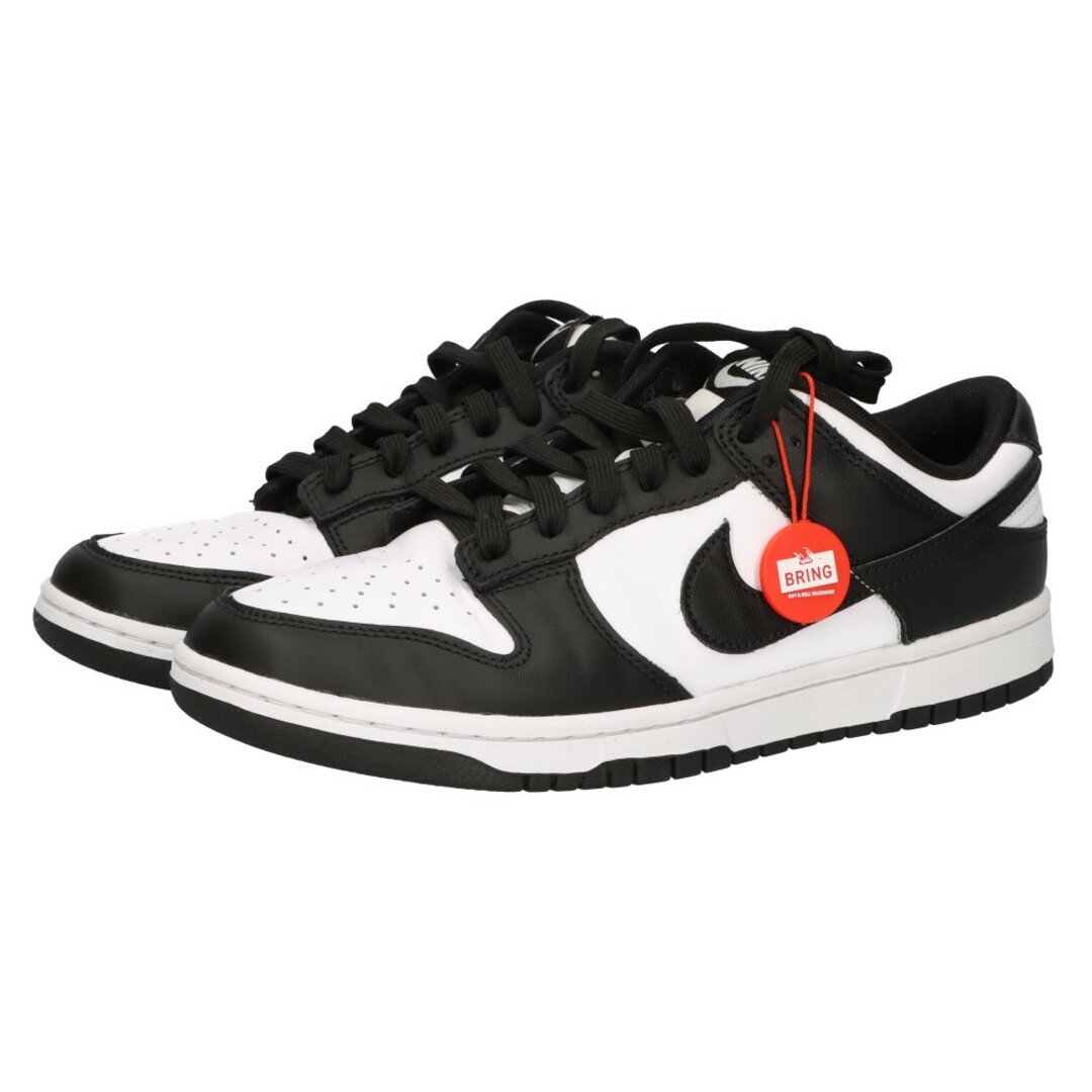 NIKE(ナイキ)のNIKE ナイキ DUNK LOW RETRO PANDA DD1391-100 ダンク レトロ パンダ ローカットスニーカー US9.5/27.5cm ブラック/ホワイト メンズの靴/シューズ(スニーカー)の商品写真